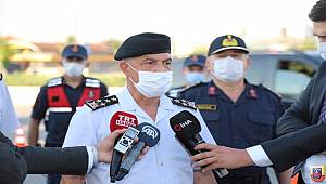 Jandarma Genel Komutanımız Orgeneral Arif ÇETİN, Covid-19 Denetimlerine Katıldı 