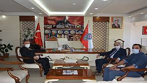 Kardemir AŞ. Genel Müdürü Necdet UTKANLAR Ve Beraberindeki Heyetin İl Emniyet Müdürümüz Sayın Sırrı TUĞ'u Ziyaretleri 