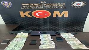 Manavgat İlçesinde Sahte Para Ele Geçirildi 