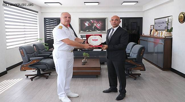 Mersin İl Emniyet Müdürü Mehmet ŞAHNE'ye Veda Ziyareti  
