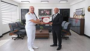 Mersin İl Emniyet Müdürü Mehmet ŞAHNE'ye Veda Ziyareti