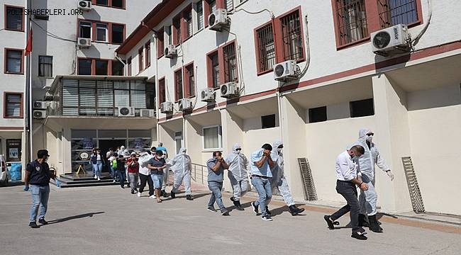 Mersin Polisinden Geniş Kapsamlı Fuhuş Operasyonu 