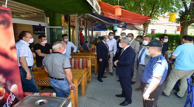 Ülke genelinde Covid-19 tedbirleri kapsamında denetimler yapıldı. 