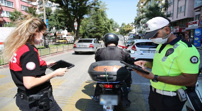 Ülke Genelinde Eş Zamanlı Olarak Motosiklet Uygulaması Gerçekleştirildi 