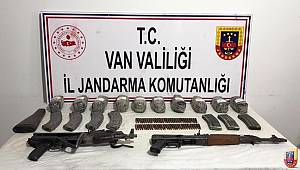 Van İl Jandarma Komutanlığınca Ele Geçirilen Silahlar