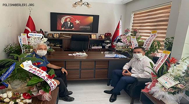 Yatağan Belediye Başkanından Emniyete Ziyaret  