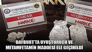 BAYBURT’TA UYUŞTURUCU İLE MÜCADELEDE KARARLILIKLA DEVAM EDİYOR!