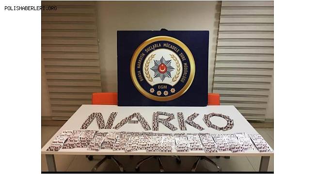 Bursa Narkotik Suçlarla Mücadele Şube Müdürlüğümüzce düzenlenen operasyonlarda 4 şahıs yakalandı