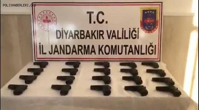 Diyarbakır İl Jandarma Komutanlığı Yasa dışı Silah Operasyonu 