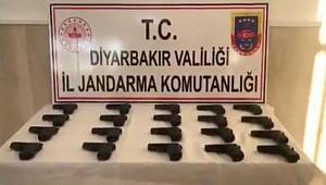 Diyarbakır İl Jandarma Komutanlığı Yasa dışı Silah Operasyonu 