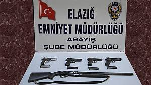 Elazığ Asayiş Şube Müdürlüğü ekiplerinden Başarılı Çalışmalar