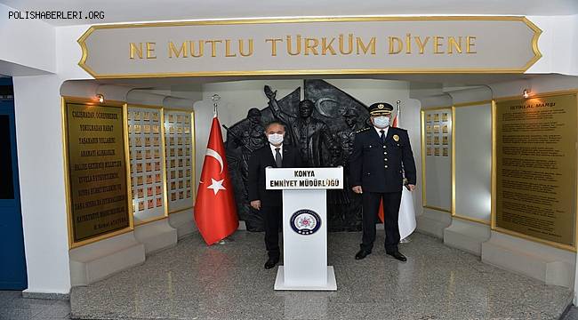 EMNİYET GENEL MÜDÜRÜMÜZ SAYIN MEHMET AKTAŞ, EMNİYET MÜDÜRLÜĞÜMÜZÜ ZİYARET ETTİ 