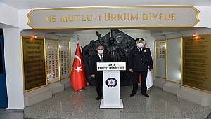 EMNİYET GENEL MÜDÜRÜMÜZ SAYIN MEHMET AKTAŞ, EMNİYET MÜDÜRLÜĞÜMÜZÜ ZİYARET ETTİ