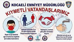 Emniyet Müdürlüğümüzce, Koronavirüs Salgınının Yayılmasının Önlenmesi Kapsamında Hazırlanan Görsel Kamu Spotları