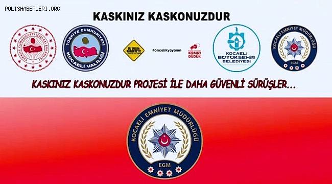Emniyet Müdürlüğümüzce Motosiklet Sürücüleri Üzerinde Kask Kullanımı Hususunda Duyarlılık ve Farkındalık