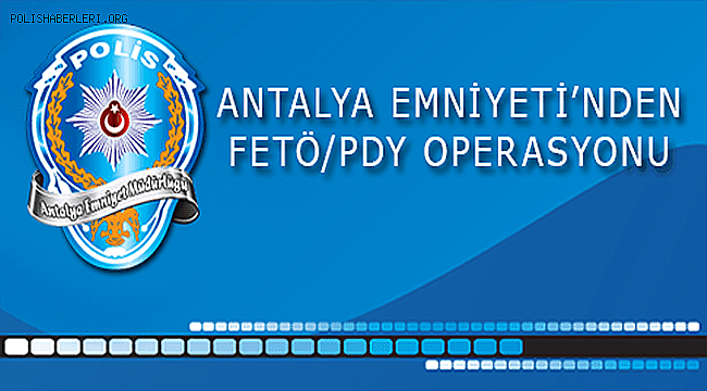 FETÖPDY Silahlı Terör Örgütüne Üye Olmak Suçundan 7 Şüpheli Hakkında İşlem Yapıldı 