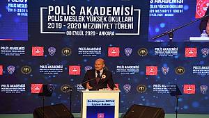 İçişleri Bakanımız Sayın Süleyman Soylu’nun katılımıyla Polis Meslek Yüksekokulları 2019/2020 Eğitim Öğretim Yılı Mezuniyet Töreni Gerçekleştirildi 