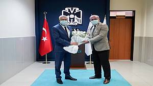 İl Emniyet Müdürümüz Sayın Mustafa AYDIN, Adli Yıl Açılışı Sebebiyle Konya Cumhuriyet Başsavcısı Sayın Ramazan SOLMAZ'ı makamında ziyaret etmiştir