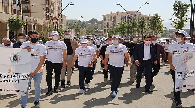 İl Emniyet Müdürümüz Sayın Mustafa Emre BAŞBUĞ Avrupa Spor Etkinlikleri Kapsamında Yürüyüşe Katıldılar