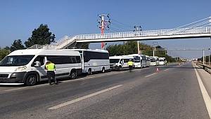 İşçi ve Personel Taşımacılığı Denetimi Gerçekleştirildi