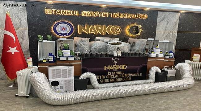 İstanbul Emniyet Müdürlüğü Narkotik Suçlarla Mücadele Şube Müdürlüğünden Dev Operasyon