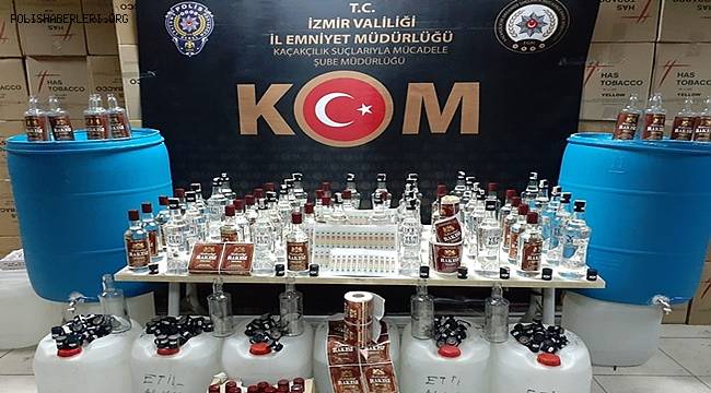 Kaçakçılık Suçlarıyla Mücadele Şube Müdürlüğünden Operasyon 