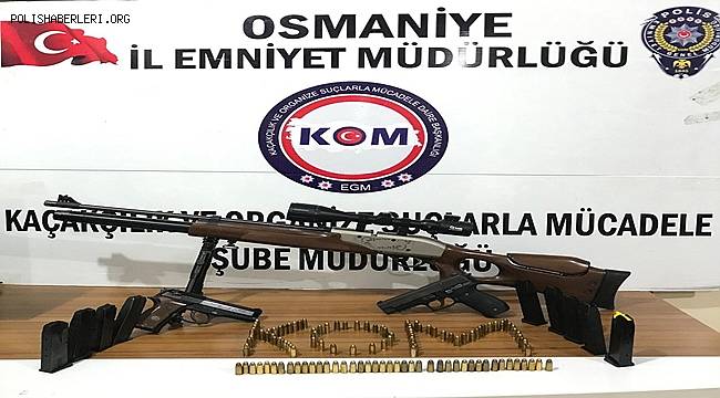 Kaçakçılık ve Organize Suçlarla Mücadele Şube Müdürlüğü Operasyonu 