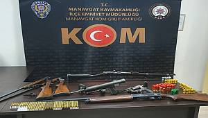 Manavgat İlçesinde 6136 Sayılı Kanun’a Muhalefet Etmek Suçundan 1 Şüpheli Yakalandı 