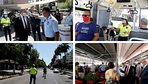 Mersin İl Emniyet Müdürlüğü Maske,Mesafe,Hijyen Konusu Çalışmaları Gerçekleştirdi