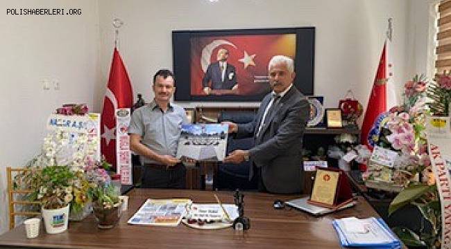 MHP İlçe Başkanından Emniyet Müdürüne Ziyaret 