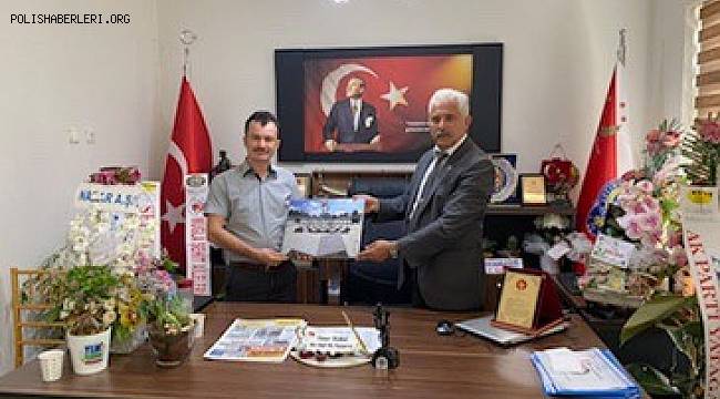 MHP İlçe Başkanından Emniyet Müdürüne Ziyaret 