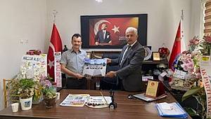 MHP İlçe Başkanından Emniyet Müdürüne Ziyaret