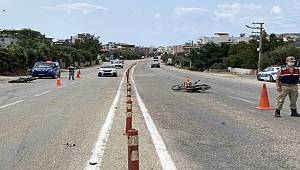 Samandağ'da motosikletler çarpıştı 2 yaralı