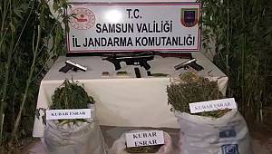 Samsun İl Jandarma Komutanlığının Başarılı Narkoterör Operasyonu 