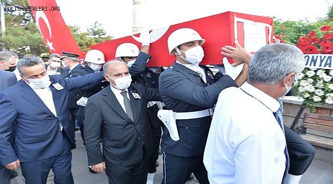 Şehit Polis Memuru Onur Küçük Son Yolculuğuna Uğurlandı 