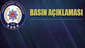 Sosyal Paylaşım Sitelerinde Yayınlanan Görüntüler ile İlgili Basın Açıklaması