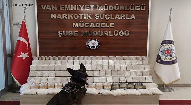 Van Emniyet Müdürlüğü Uyuşturucu Operasyonu Düzenledi