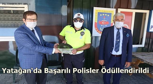 Yatağan ‘da Başarılı Polisler Ödüllendirildi 
