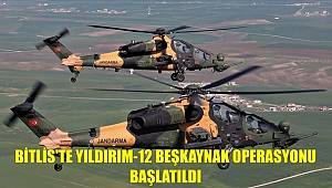 Yıldırım-12 Beşkaynak Operasyonu Başlatıldı 