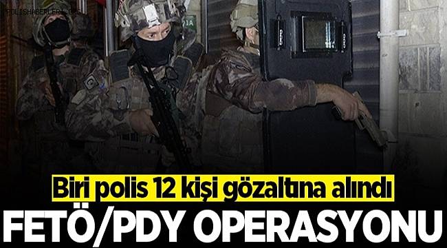 Bursa'da FETÖ/PDY operasyonu düzenlendi Biri polis 12 kişi gözaltına alındı 