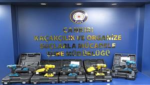 Çankırı Emniyet Müdürlüğü Kaçak Elektronik Cihaz Ele geçirdi