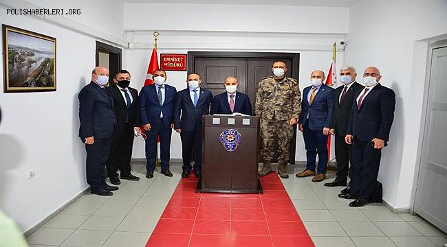 Emniyet Genel Müdürümüz Sayın Mehmet Aktaş Ardahan İl Emniyet Müdürlüğünü Ziyaret Etti 