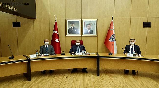 Emniyet Genel Müdürümüz Sayın Mehmet Aktaş Başkanlığında Genişletilmiş Koordinasyon Toplantısı Düzenlendi 