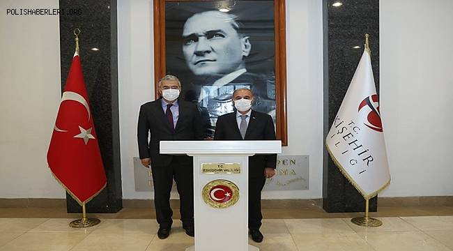 Emniyet Genel Müdürümüz Sayın Mehmet Aktaş Eskişehir İlinde Bir Dizi Ziyaret Gerçekleştirdi 