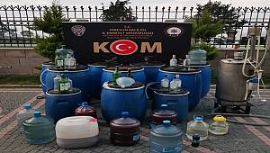 Giresun Emniyet Müdürlüğü Sahte İçki Operasyonu 