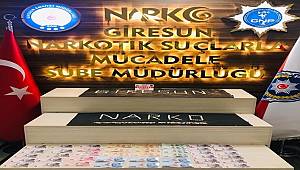 Giresun Emniyet Müdürlüğü Uyuşturucu ile Mücadelemiz Devam Ediyor