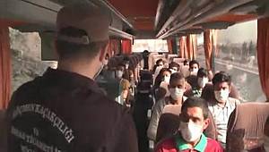 İlimiz Gebze ilçesinde yapılan uygulamada yabancı uyruklu 14 kişi yakalandı