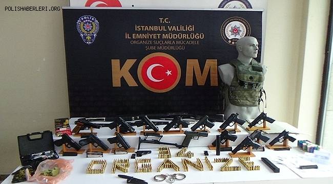 KOM Şube Müdürlüğü İstanbul Merkezli düzenlenen Operasyonda 31 kişiyi gözaltına aldı