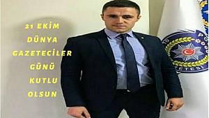 Polis Haberleri Yönetim Kurulu Başkanı Mehmet Altunova, 21 Ekim Dünya Gazeteciler Günü dolayısıyla bir mesaj yayımladı 