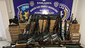Birecik İlçe Emniyet Müdürlüğü Ekiplerimizce Kaçak Silah ve Mermi Ele Geçirildi